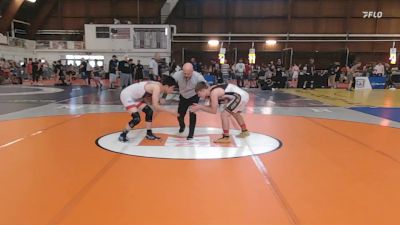 130 lbs Round Of 16 - Gabriel Jones, Combat Athletics vs Keagan Tan, Journeymen WC