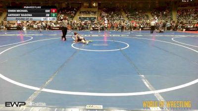 70 lbs Round Of 64 - Owen Michael, Contenders Wrestling Academy vs Anthony Ragona, JRW Jake Reicin Wrestling