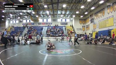 138 lbs Semis & Wb (16 Team) - Nevan Irving, Alpha Dogs vs Immanuel Gibbs, Team Kong