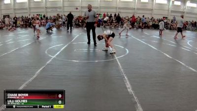 68 lbs Finals (2 Team) - Chase Boyer, Phoenix WC vs Lilli Holmes, 84 Athletes