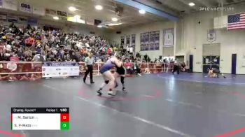 189 lbs Champ. Round 1 - Maryjane Barton, La Quinta vs Saiheron Preciado-Meza, Lakewood