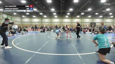 155 lbs Final - Lyla Kasztner, NE Whale - GHSE vs Abbigale Dudley, Razor GWC - GHSE