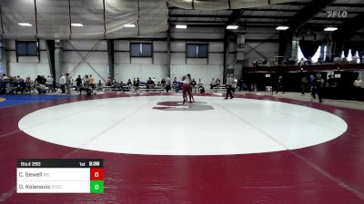 285 lbs Consi Of 16 #2 - Christian Sewell, Rhode Island College vs Dzevat Kolenovic, Springfield Tech