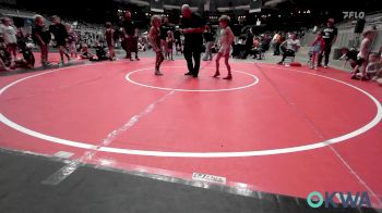 64 lbs 3rd Place - Caleb Johannesen, Collinsville Cardinal Youth Wrestling vs Zane Nelson, Owasso Takedown Club