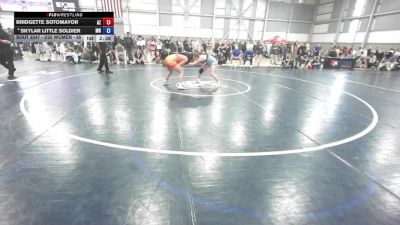 U20 Women - 65 lbs Champ. Round 2 - Bridgette Sotomayor, AZ vs Skylar Little Soldier, MN