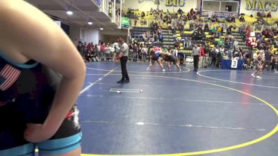 170 lbs Quarterfinal - Kloe Anthony, Steubenville-OH vs Kaylie Hall, Spring Mills-WV