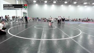160 lbs Round Of 64 - Mason Trela, MA vs Cooper Gubler, NV