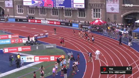 High School Girls' 4x400m Relay, Prelims 6