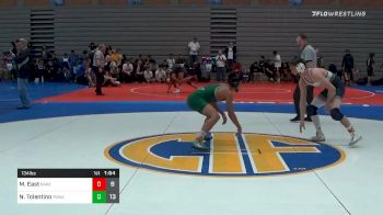 134 lbs Quarterfinal - Mckay East, Bakersfield vs Noah Tolentino, Poway