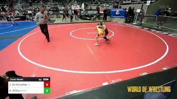 46 lbs Consolation - Jordy Strittmatter, Young Guns vs Asher Wilbur, Predator Wrestling