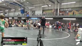 65 lbs 2nd Wrestleback (8 Team) - Charlie Masters, Williamson County WC vs Ryitt Schell, The Untouchables Purple