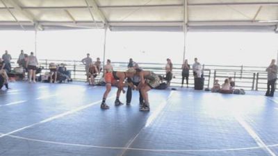 High School Boys 130 lbs Round 3 (10 Team) - Carter Dye, Bulldog Elite (Black) vs Brayden Webb, Bulldog Elite (Red)