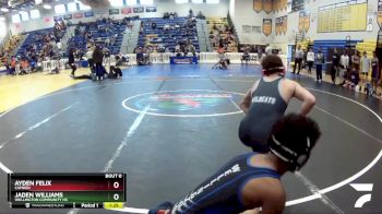 113 Blue Cons. Semi - Jaden Williams, Wellington Community Hs vs Ayden Felix, Camden