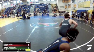 113 Blue Cons. Semi - Jaden Williams, Wellington Community Hs vs Ayden Felix, Camden