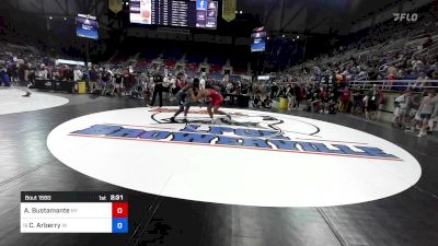 165 lbs Rnd Of 64 - Avery Bustamante, NY vs Christian Arberry, IN