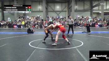 155 lbs Champ. Round 1 - Tristan Wiehe, Tonganoxie vs Conrad Winter, Tiger