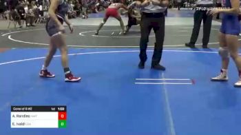 123 lbs Consi Of 8 #2 - Alyssa Randles, Inwtc vs Elena Ivaldi, Usa Gold