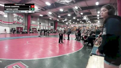 130 lbs Cons. Round 6 - Anyssa Lopez, South Hills vs Divana Sandoval, Orange Lutheran