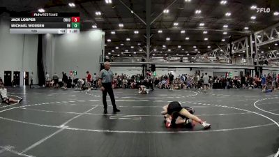 126 lbs Round 4 (6 Team) - Michael Worsen, Freakztyle Wrestling vs Jack Lorper, EsteBuilt Underground
