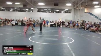 105 lbs Cons. Round 2 - Pilot Swab, Michigan West WC vs Gable Majcher, Yale