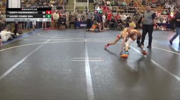 94 lbs Champ. Round 2 - Xavier Combs SW4, Monroe JH vs Joesph Pasterkiewicz C1, BRECKSVILLE