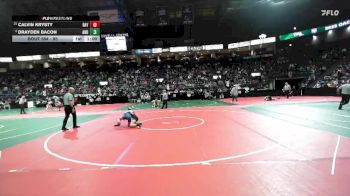 95 lbs Champ. Round 1 - Calvin Krysty, BAY2 vs Drayden Bacon, AND1