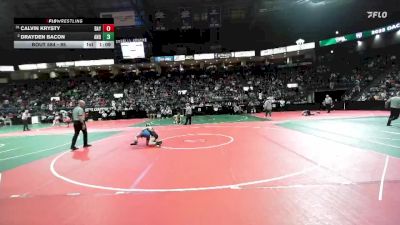 95 lbs Champ. Round 1 - Calvin Krysty, BAY2 vs Drayden Bacon, AND1