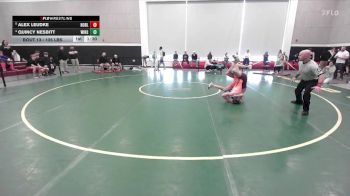126 lbs Quarterfinal - Alex Leudke, Noble vs Quincy Nesbitt, Winslow