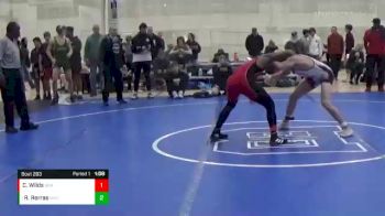 141 lbs Quarterfinal - Robert Rerras, NOVA Wrestling Club vs Chosen Wilds, Granby