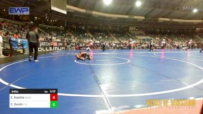 84 lbs Round Of 64 - Esai Koethe, Big Game WC vs Carson Smith, F-5 Grappling