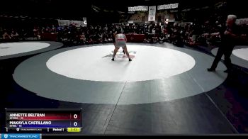 180 lbs Round 2 (16 Team) - Annette Beltran, SCVWA vs Makayla Castillano, KTWA