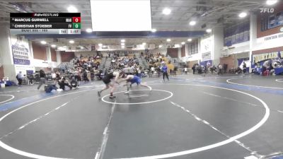 165 lbs Quarterfinal - Christian Stoeber, Fountain Valley vs Marcus Gurwell, Marina