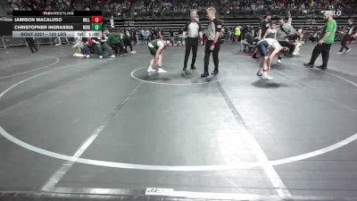 120 lbs Consi Of 16 #2 - Jamison Macaluso, Williamstown Braves vs Christopher Ingrassia, Ridge