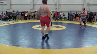 E-285 lbs Consi Of 8 #2 - Gavin Thompson, PA vs Nate Manning, KY