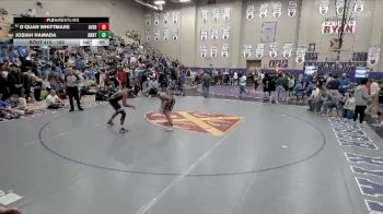 165 lbs Cons. Round 2 - D`Quan Whittmare, Overton vs Josiah Hamada, Brentwood