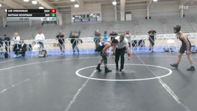 106 lbs 5th Place - Lee Dreshman, Quest School Of Wrestling Black - HSB vs Nathan Hoopman, Team Shutt Weaver - HSB