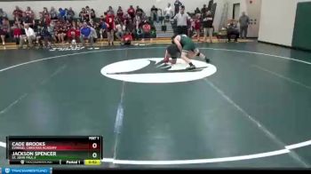 145 lbs 11th Place Match - Cade Brooks, Evangel Christian Academy vs Jackson Spencer, St. John Paul II