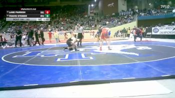 190 lbs Champ. Round 1 - Lane Parrish, Calloway County vs TRAVIS STEIBER, Ryle