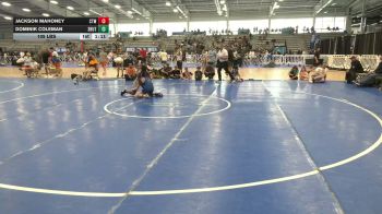 105 lbs Final - Jackson Mahoney, IRONWHALE - MS vs Dominik Coleman, Team Lil SHUTTs - MS