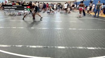 165 lbs Round 3 (4 Team) - Cedric Harris, Oakleaf WC vs Matthew Tropea, The Bad Natured Rodents