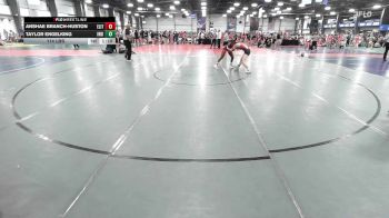 114 lbs Rr Rnd 1 - Anshae Branch-Huston, Elite NJ Red vs Taylor Engelking, Indiana Outlaws Teal