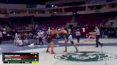 4A 215 lbs Cons. Round 2 - Abraham Lerma, Chaparral vs Jerome Martinez, Taos