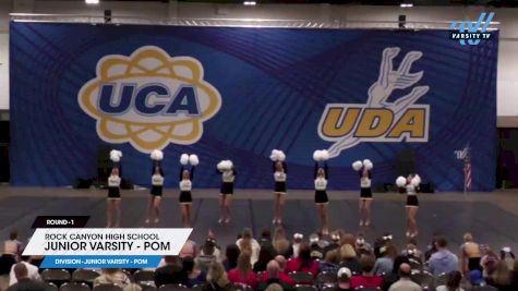 Rock Canyon High School - Junior Varsity - Pom [2024 Junior Varsity - Pom 1] 2024 UCA/UDA Mile High Regional