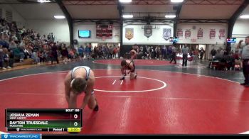 145 lbs Round 3 - Joshua Zeman, West Liberty vs Dayton Truesdale, Muscatine