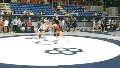 110 lbs Cons. Rd Of 32 - Scarlett Rudnick, Indiana vs Khiry Reese, North Carolina