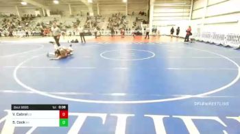 138 lbs Consi Of 32 #2 - Vincent Cabral, CO vs Sixx Cook, NY