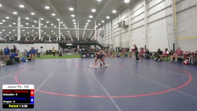 100 lbs Raelyn Kaimikaua, Nebraska vs Aileen Paniagua, Oregon