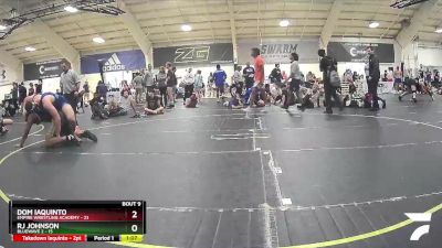 195 lbs Round 3 (6 Team) - Dom Iaquinto, Empire Wrestling Academy vs RJ Johnson, BlueWave 2