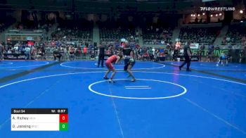 98 lbs Consolation - Avery Richey, Vian Youth vs Devin Jansing, Standfast