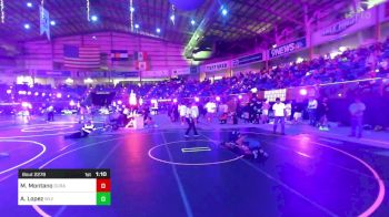 113 lbs Semifinal - Michael Montano, Duran Elite vs Andres Rambo Lopez, Wlv Jr Wrestling